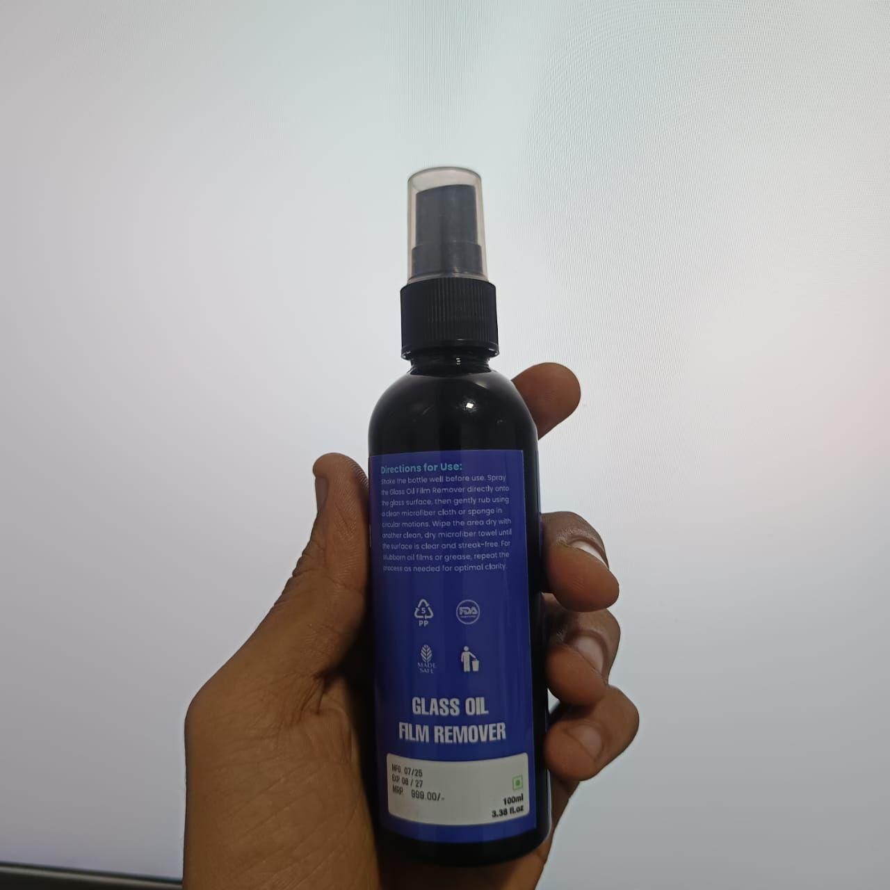 Glass Oil Film Remover 200 ml Pack of 2